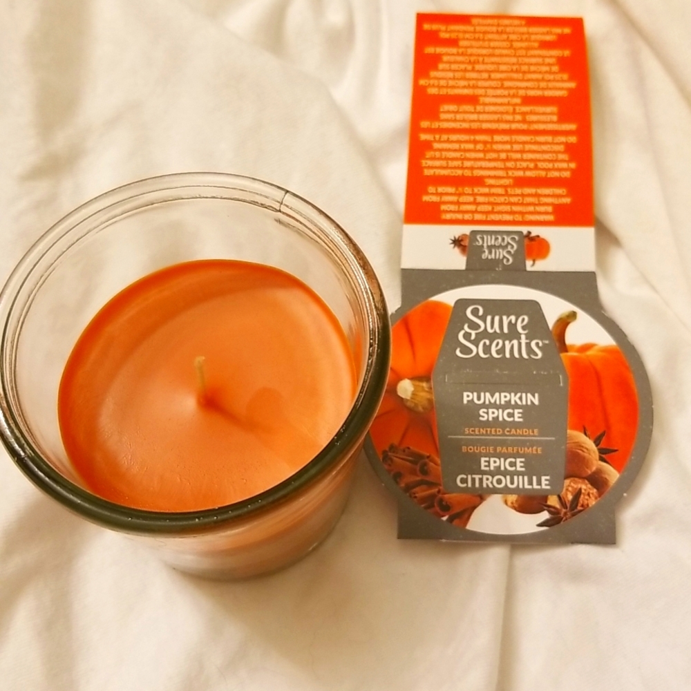 🇺🇦 COPY Halloween NWT Pumpkin spice scented candle